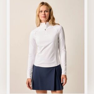 Johnnie O Women’s Jasmine Performance 1/4 Zip Pullover Shirt Long Sleeve XS